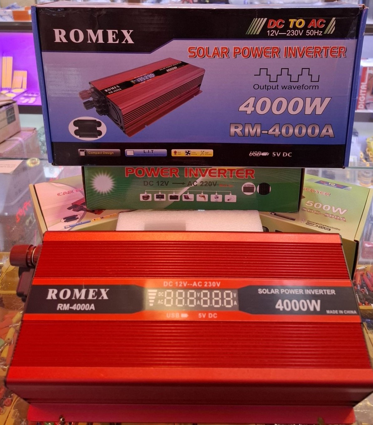 اینورتر 4000 وات 12 به 220 ولت romex