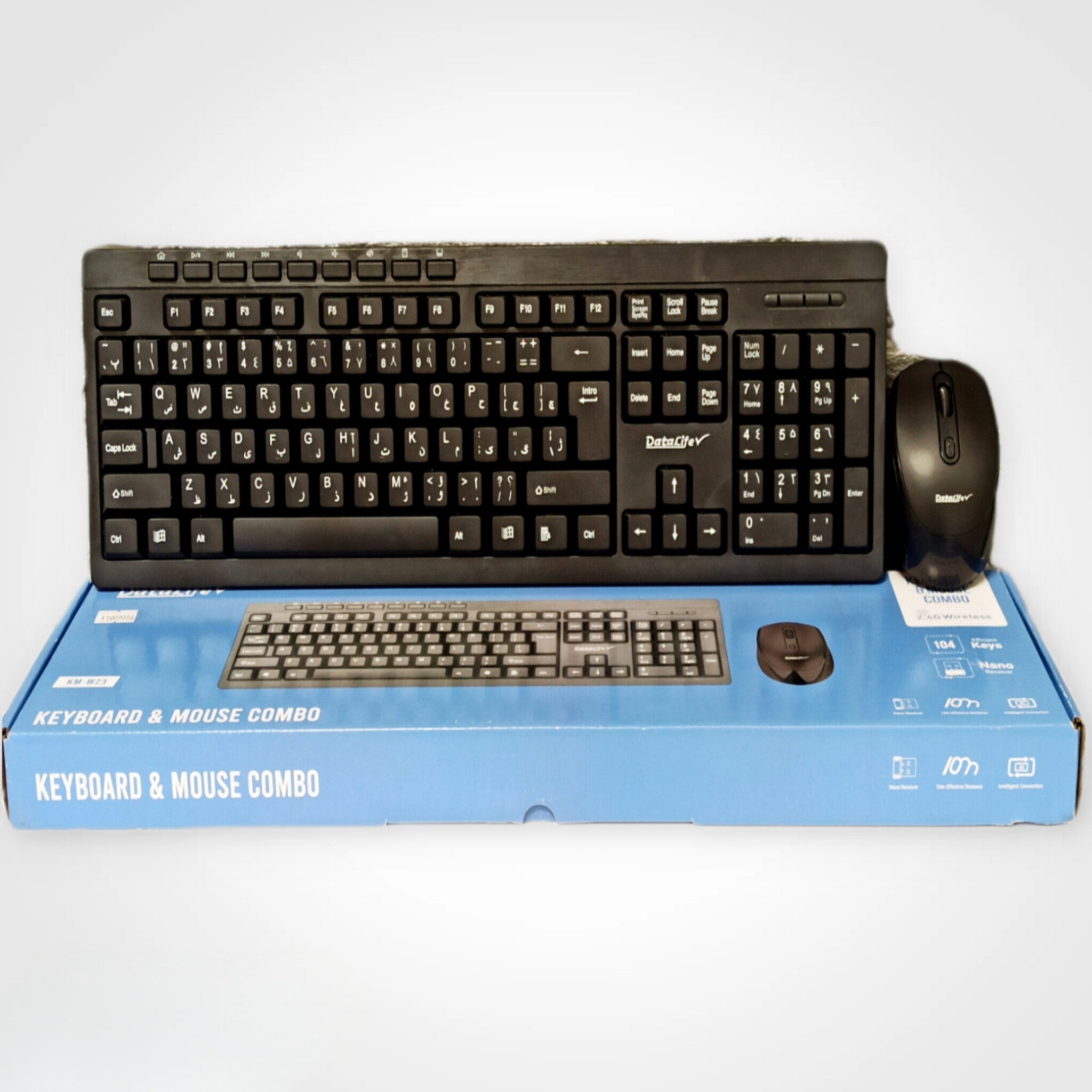 کیبورد و موس بیسیم دیتالایف DATALIFE KM-W23