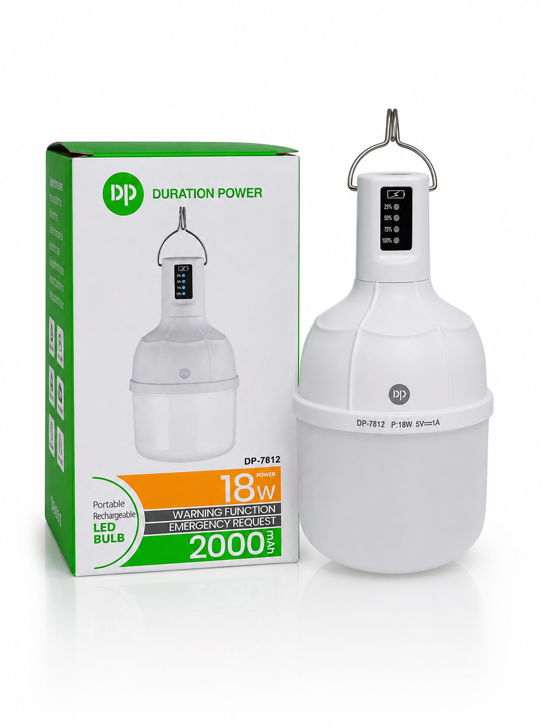 چراغ آویز شارژی مدل DP_7812