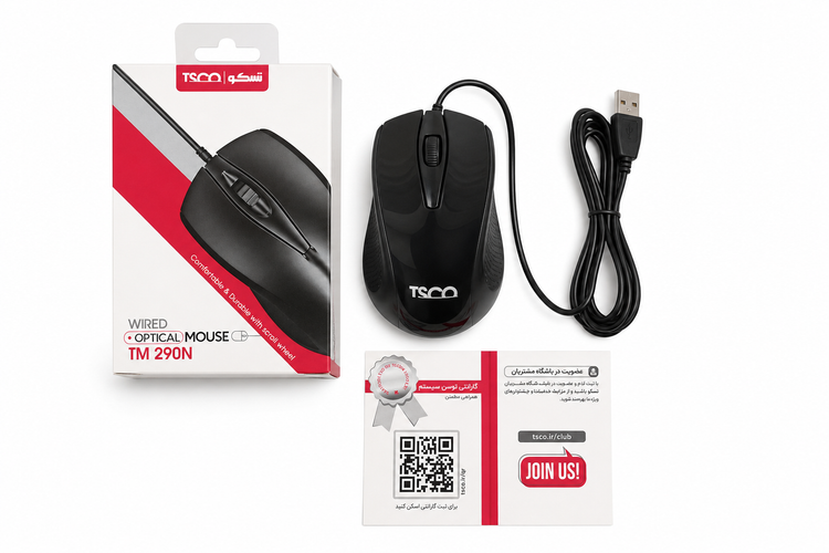 موس سیمی TSCO TM 290N تسکو