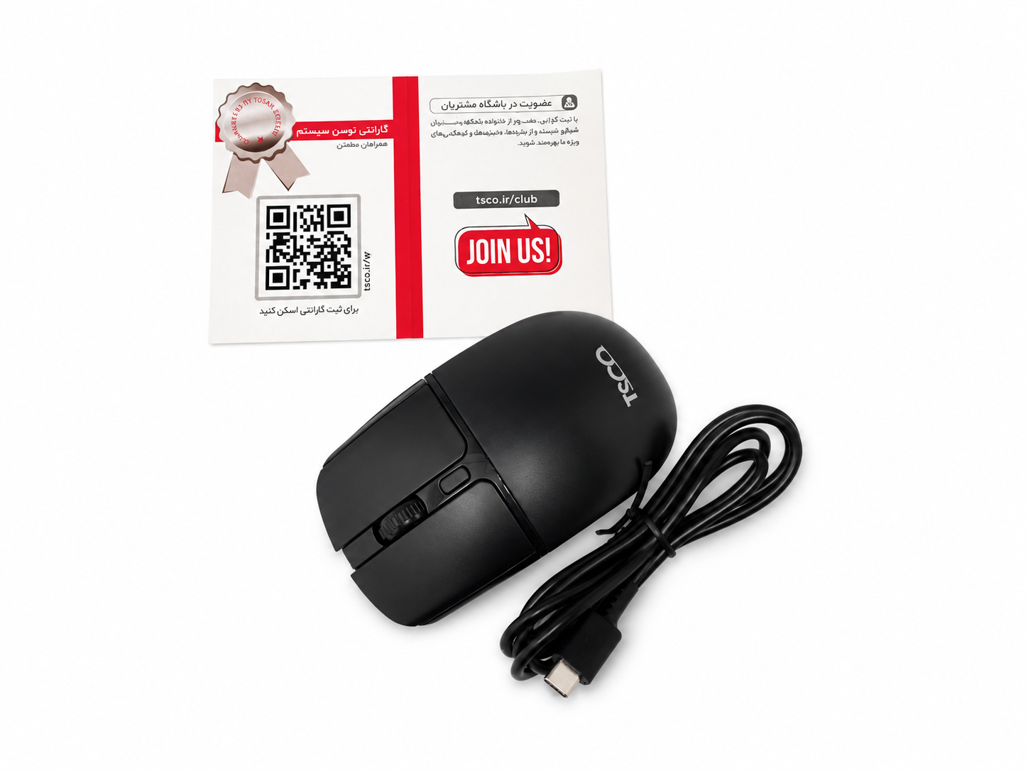ماوس وایرلس تسکو مدل TM 773W
